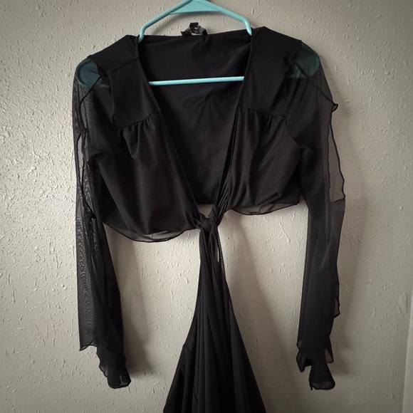 Dolls Kill Dresses & Skirts - Elegant Black Sheer Women's Top